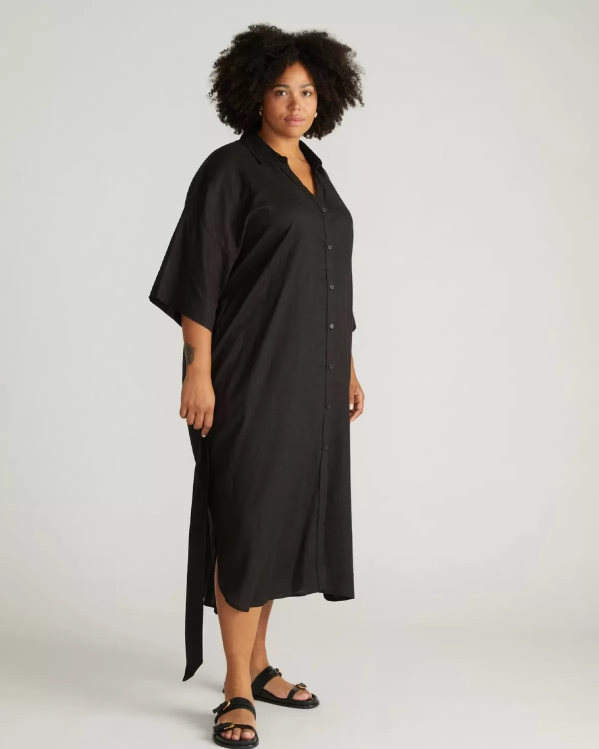 Plaza Linen Shirtdress>Universal Standard Cheap