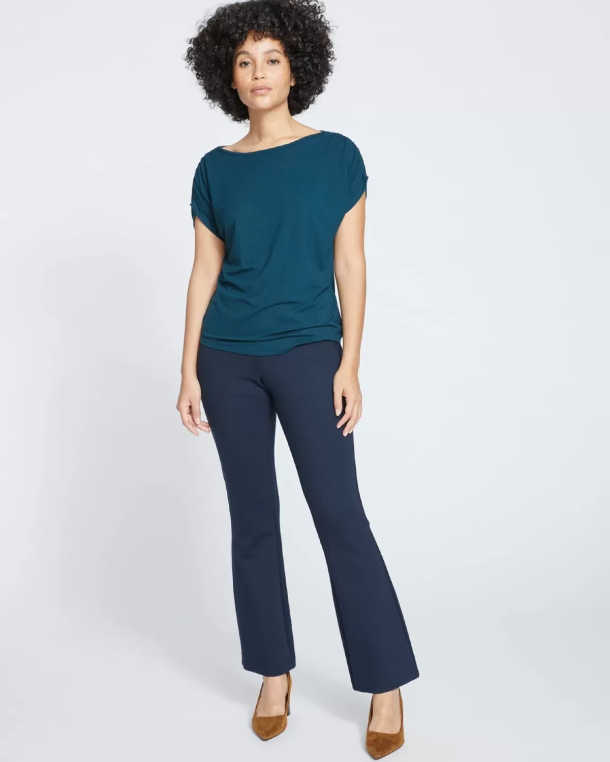 Pull On Bootcut Ponte Pants>Universal Standard New