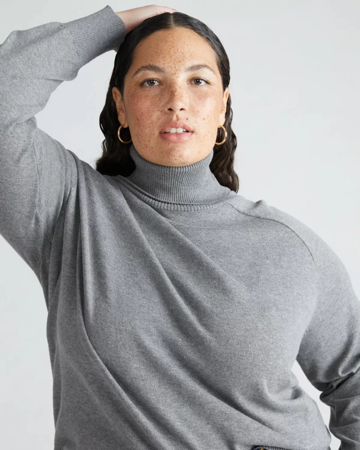 Renee Eco Raglan Turtleneck>Universal Standard Outlet