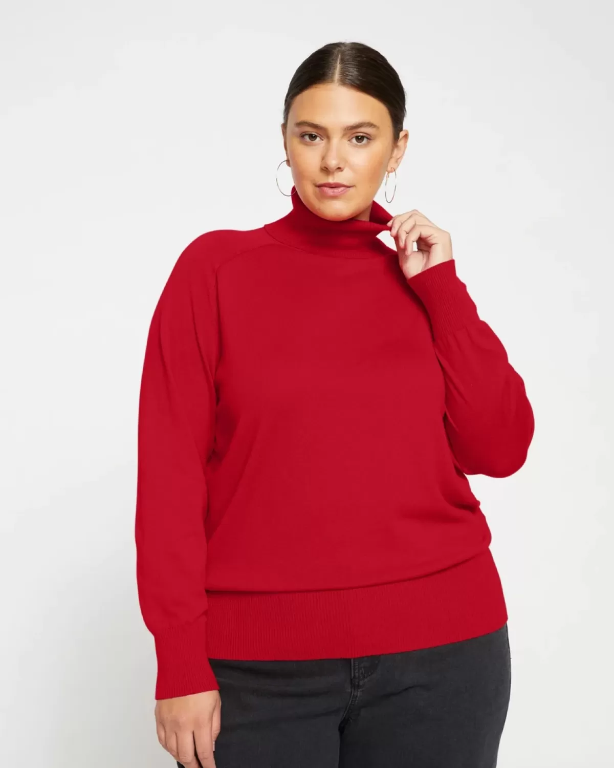 Renee Eco Raglan Turtleneck>Universal Standard Online