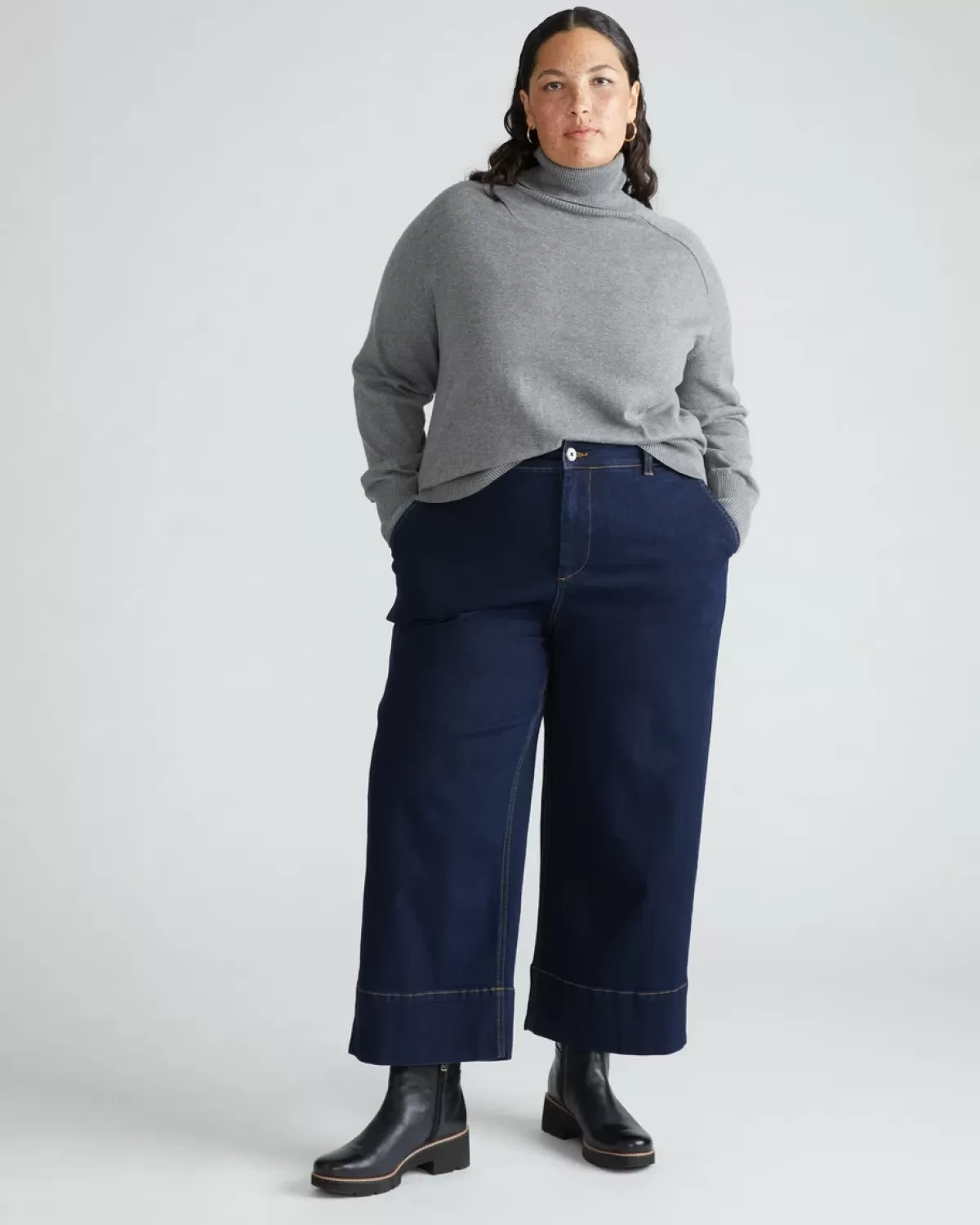 Renee Eco Raglan Turtleneck>Universal Standard Outlet