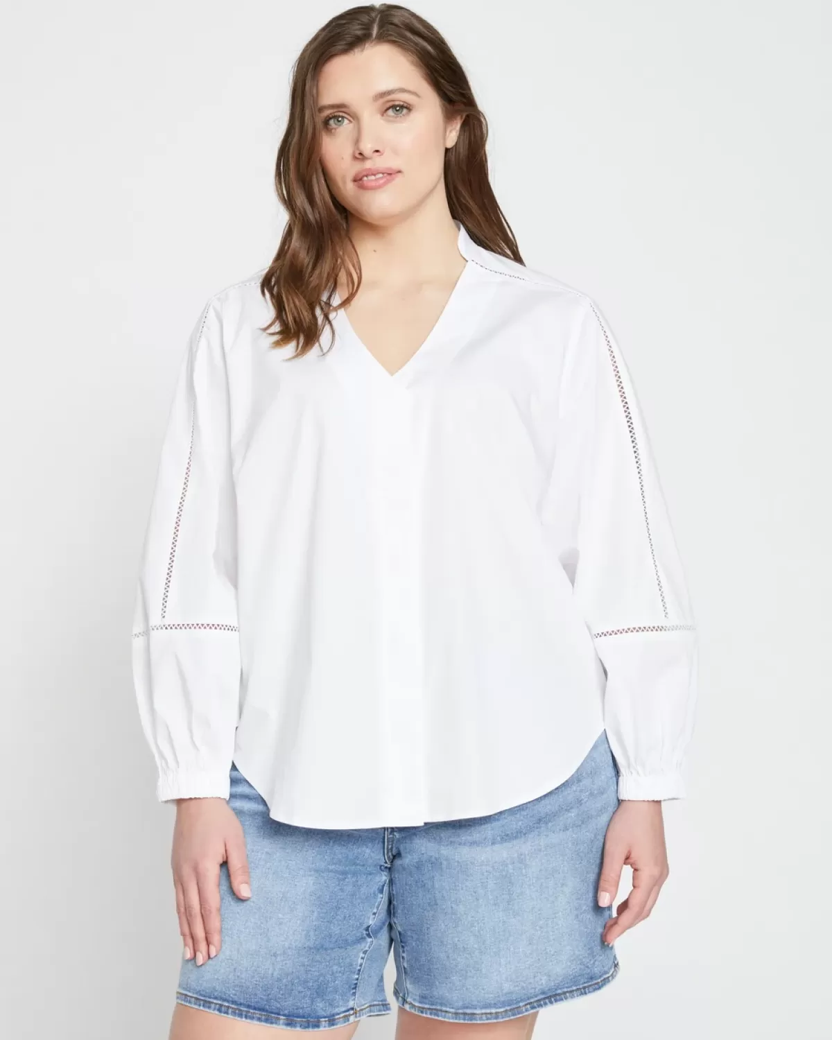 Saint-Honore Poplin Blouse>Universal Standard Discount
