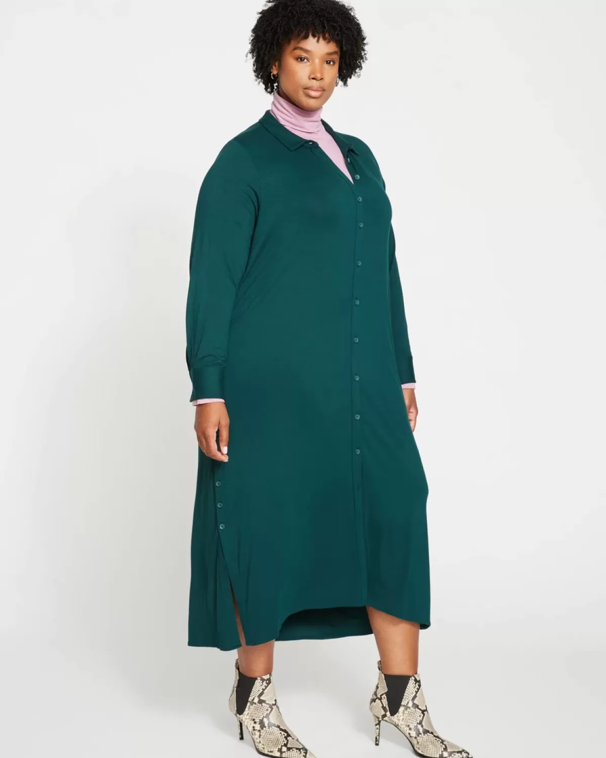 Sally Liquid Jersey Shirt Dress>Universal Standard Hot