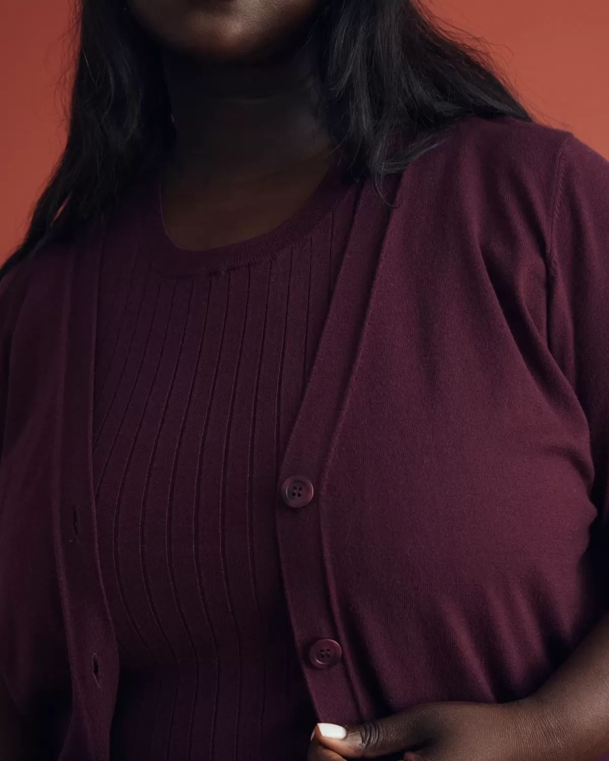 Savvy Fine Knit Cardigan>Universal Standard Cheap