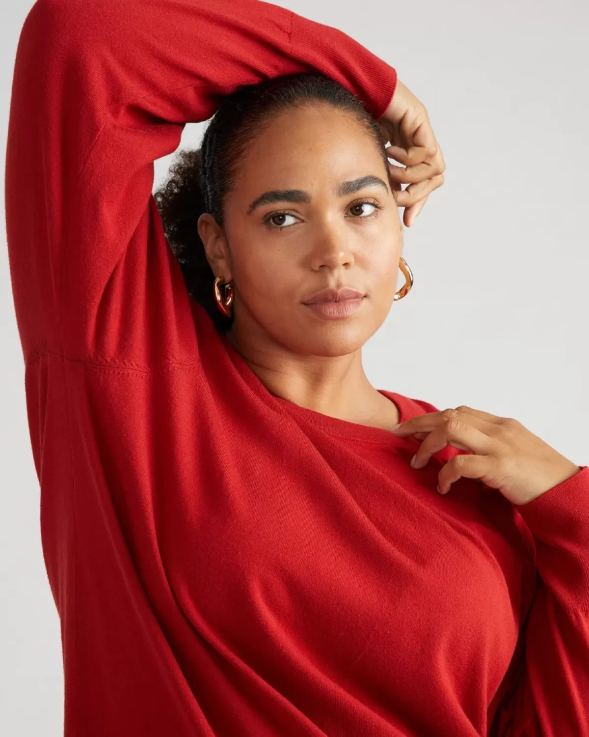 Savvy Fine Knit Crew Sweater>Universal Standard Sale