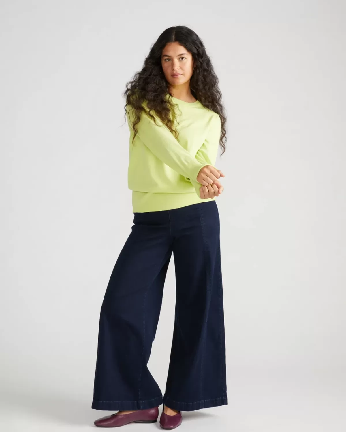 Savvy Fine Knit Crew Sweater>Universal Standard Online