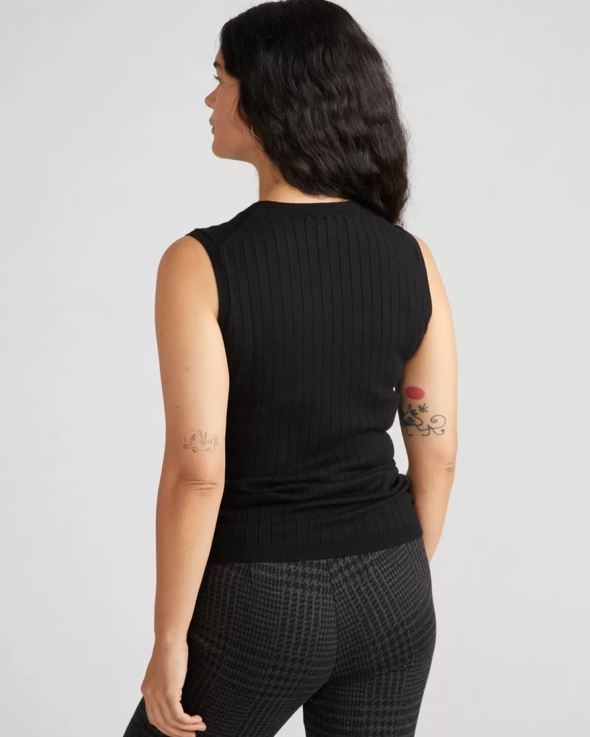 Savvy Fine Knit Sweater Shell>Universal Standard Best Sale