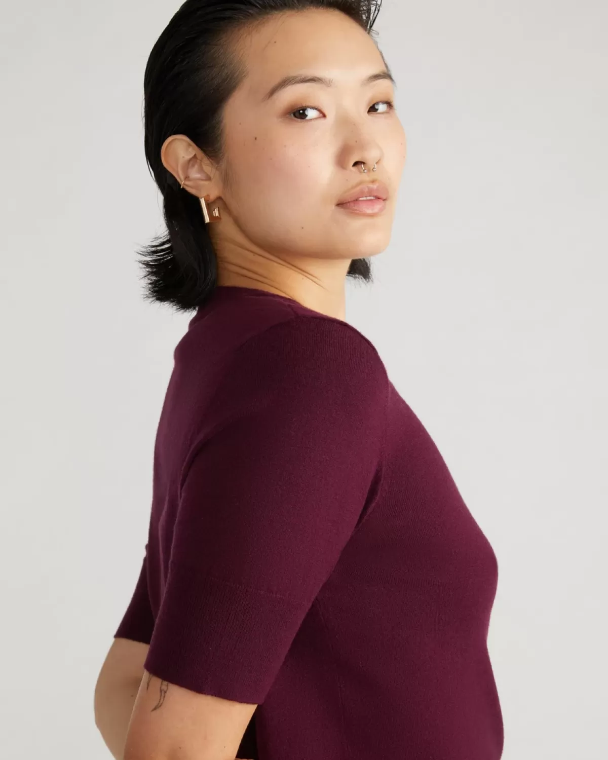 Savvy Fine Knit Sweater Top>Universal Standard Shop