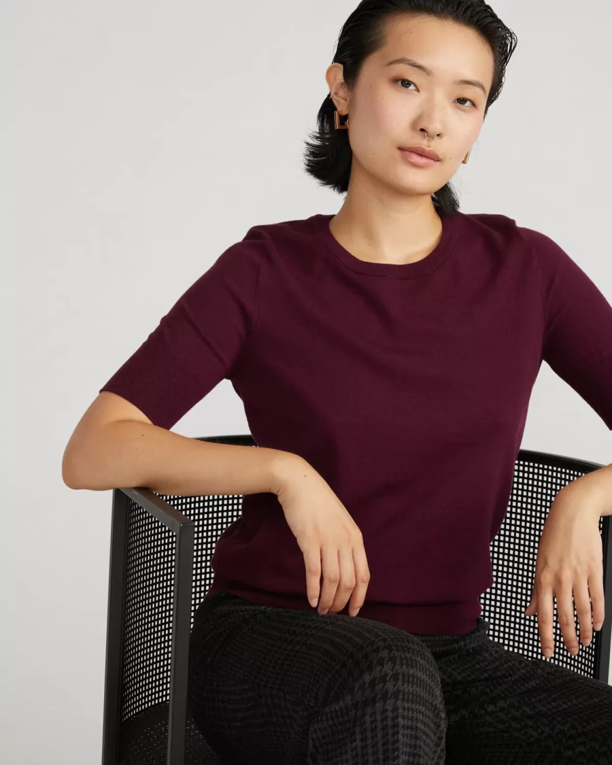 Savvy Fine Knit Sweater Top>Universal Standard Shop