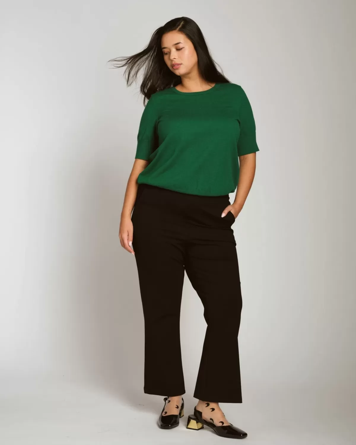 Savvy Fine Knit Sweater Top>Universal Standard Best