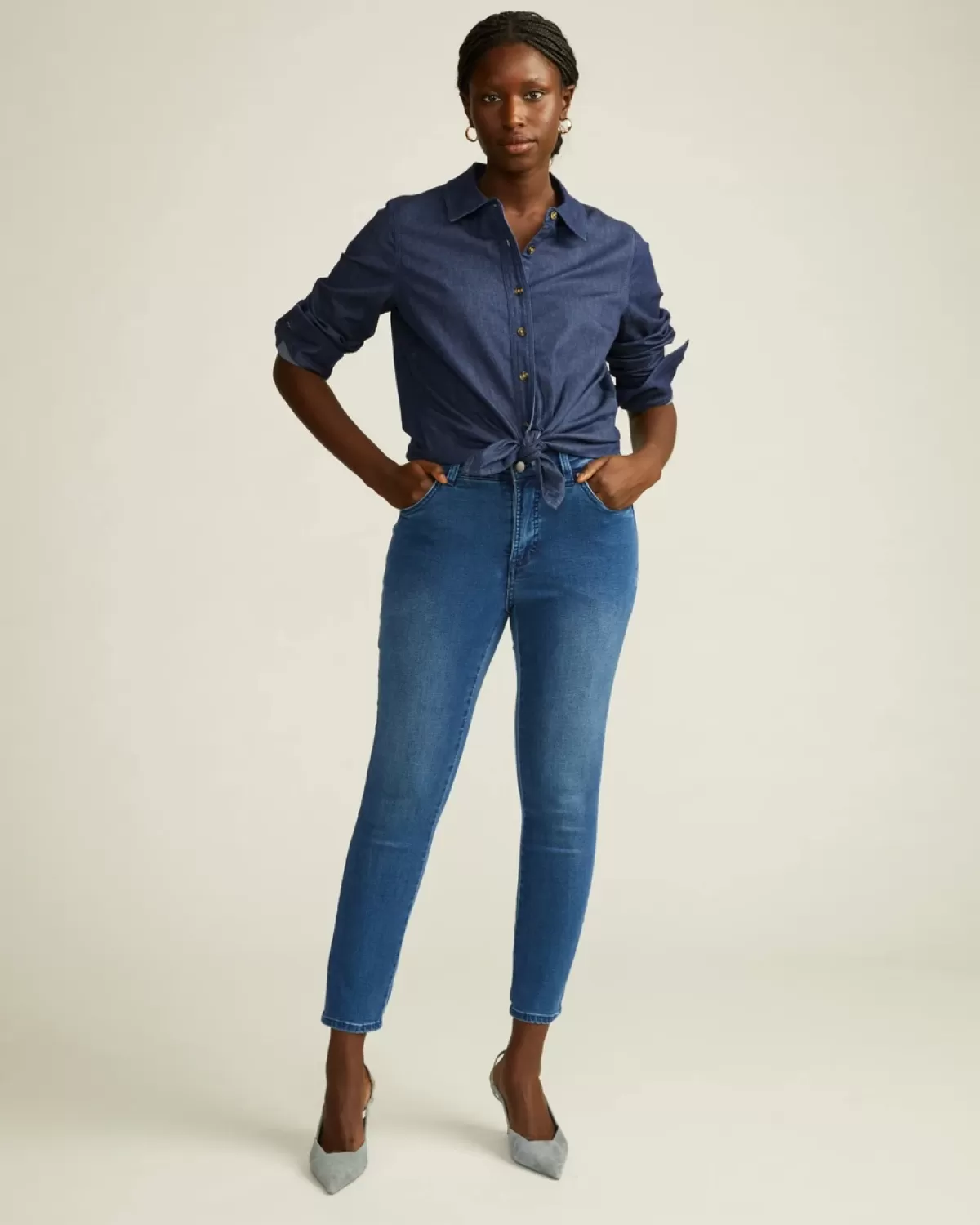 Seine High Rise Skinny Jeans 27 Inch>Universal Standard Fashion