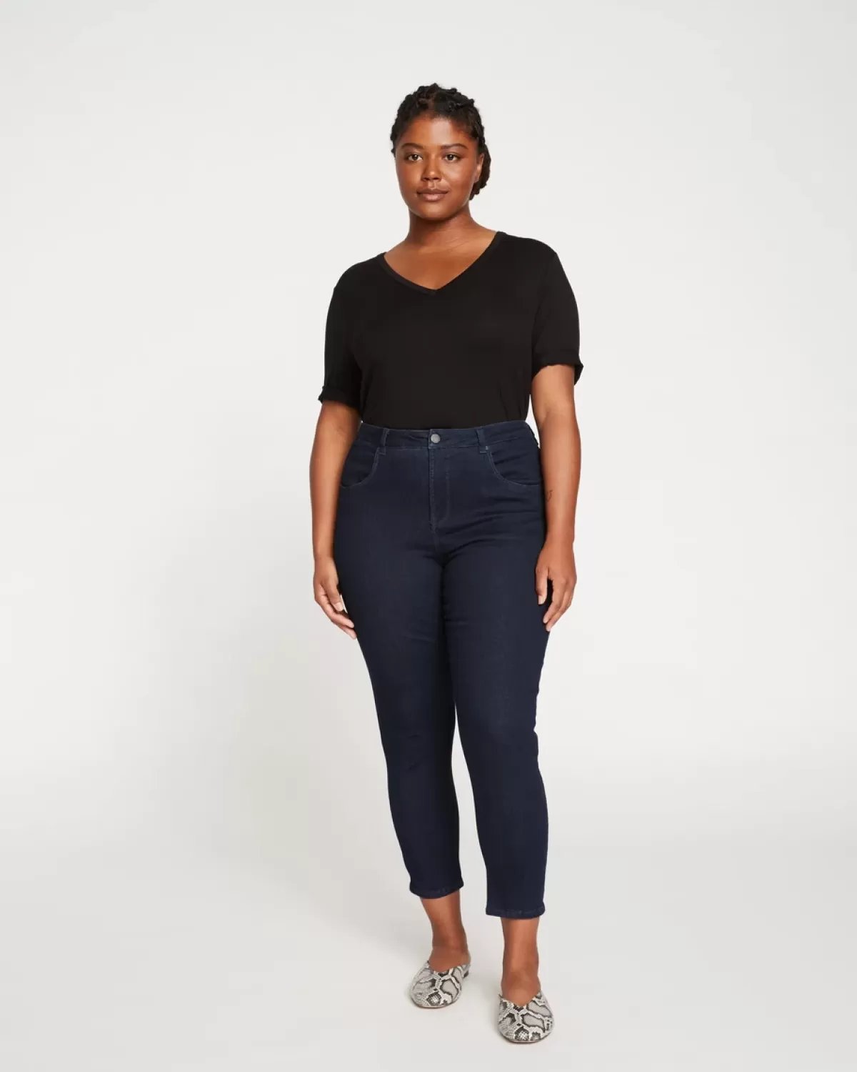 Seine High Rise Skinny Jeans 27 Inch>Universal Standard Best Sale