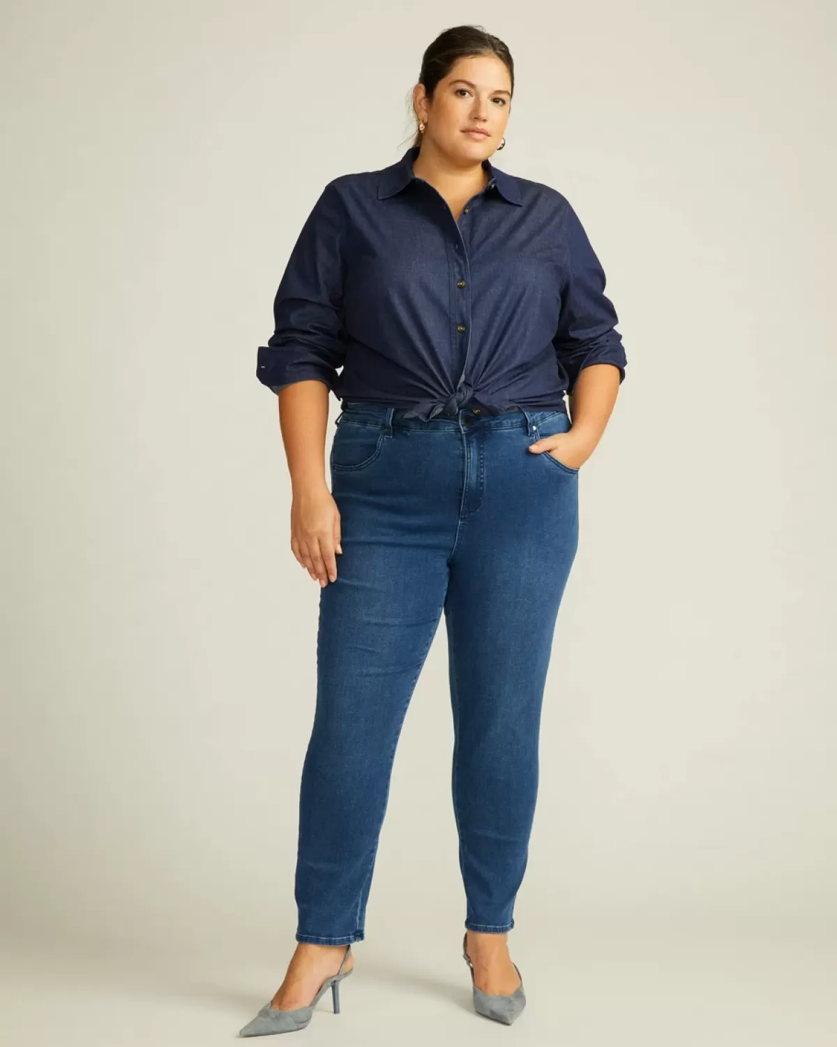 Seine High Rise Skinny Jeans 27 Inch>Universal Standard Fashion