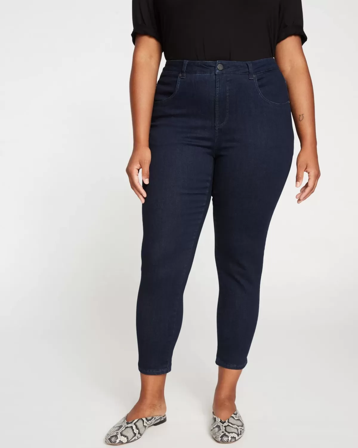 Seine High Rise Skinny Jeans 27 Inch>Universal Standard Best Sale