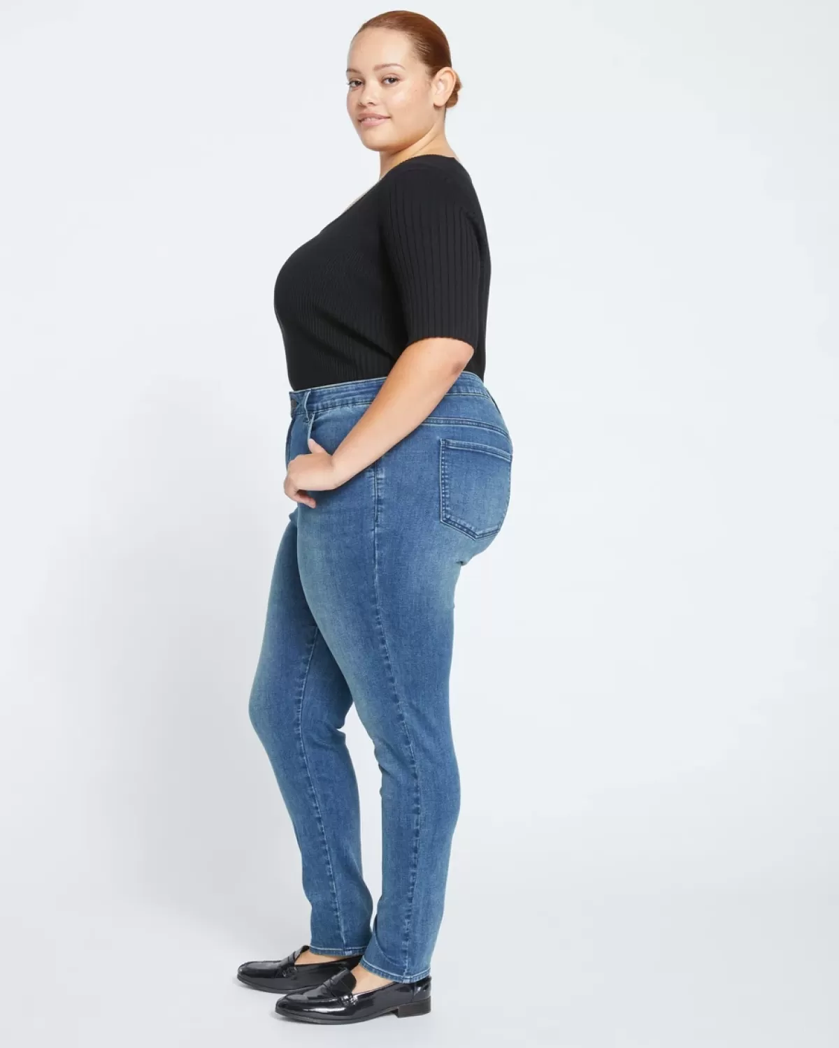 Seine High Rise Skinny Jeans 30 Inch>Universal Standard Sale