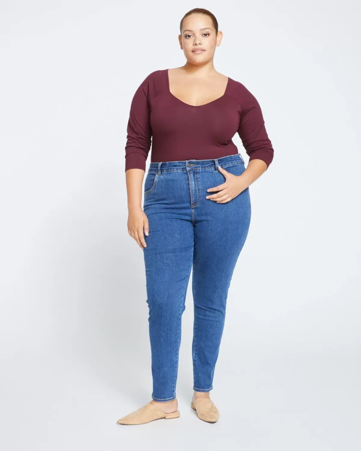 Seine High Rise Skinny Jeans 30 Inch>Universal Standard Hot