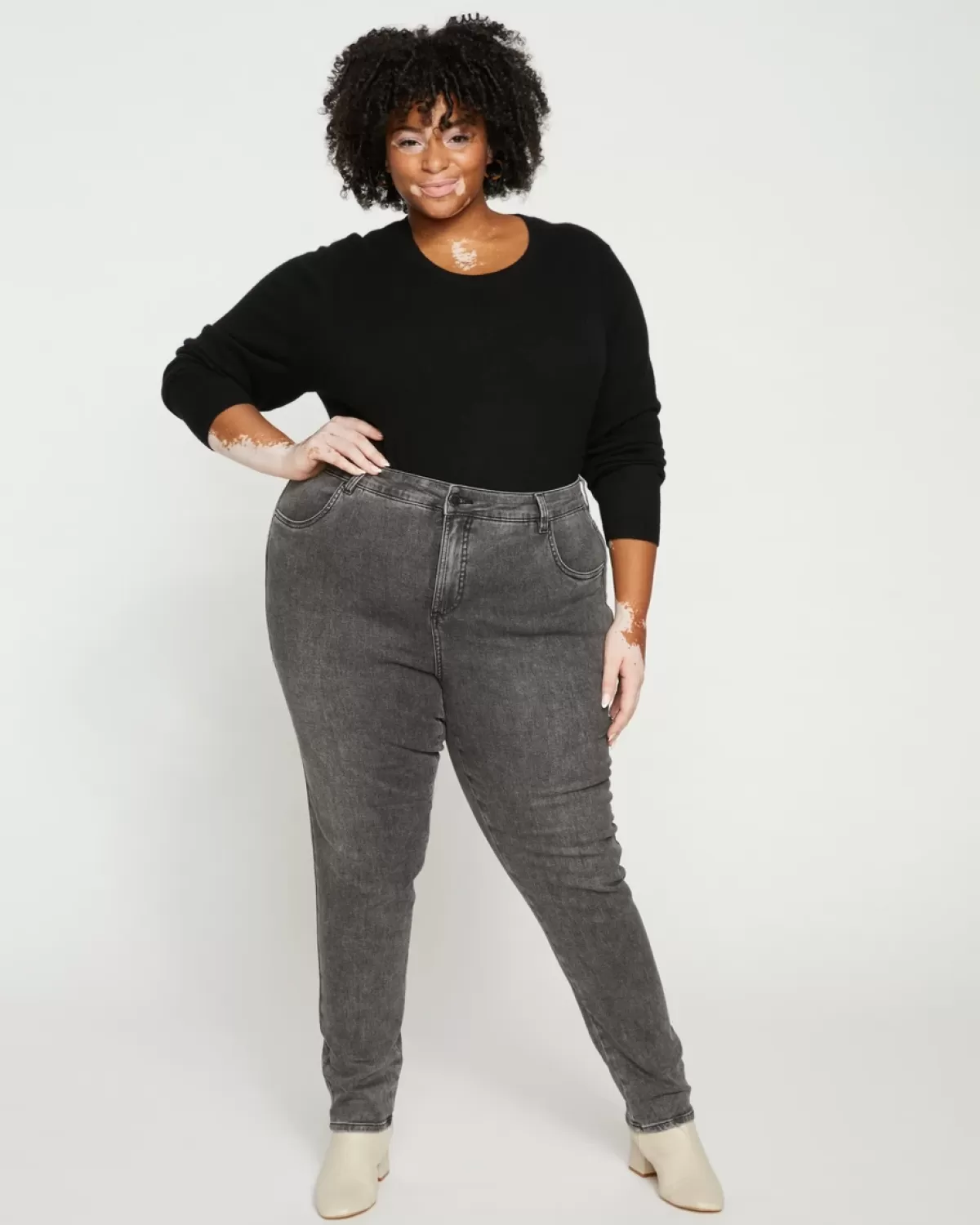 Seine High Rise Skinny Jeans 30 Inch>Universal Standard Clearance
