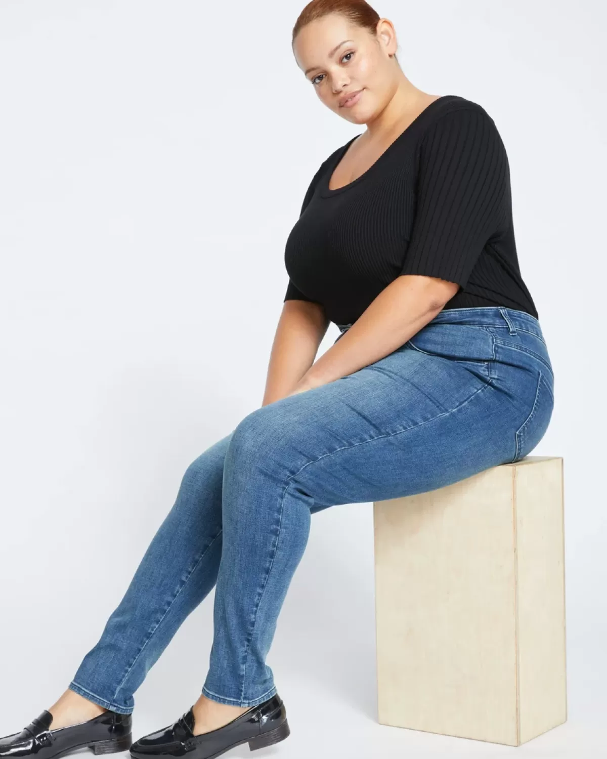 Seine High Rise Skinny Jeans 30 Inch>Universal Standard Sale