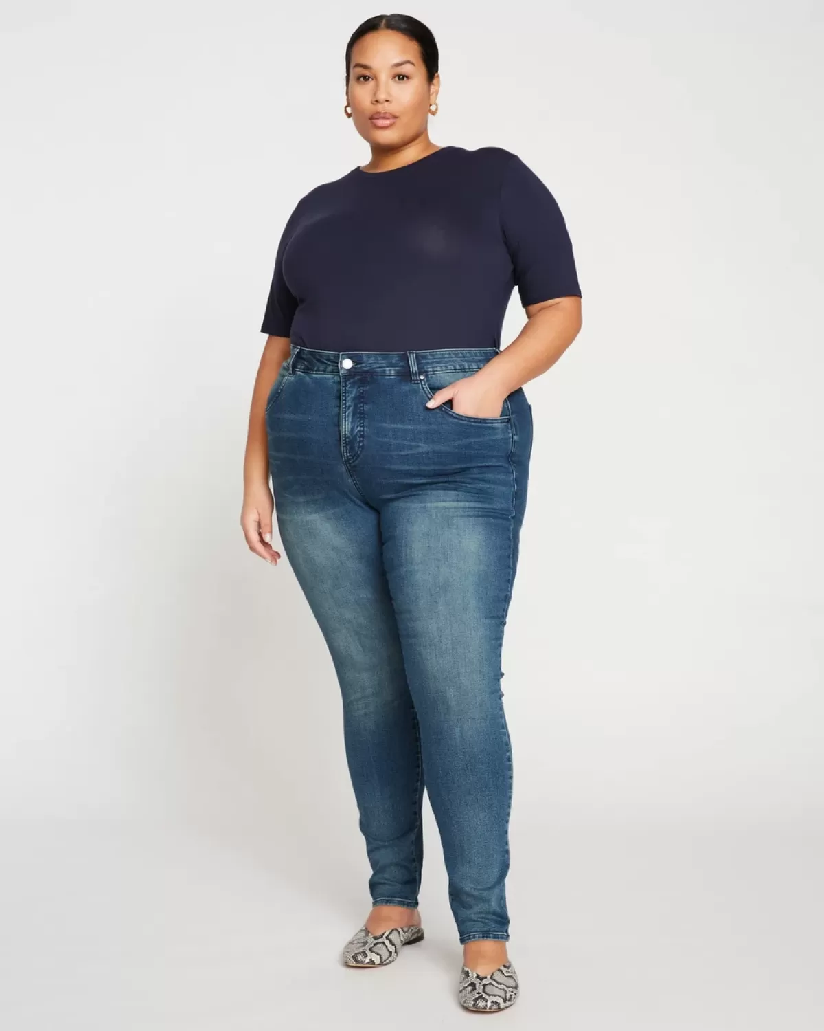 Seine High Rise Skinny Jeans 32 Inch>Universal Standard Hot