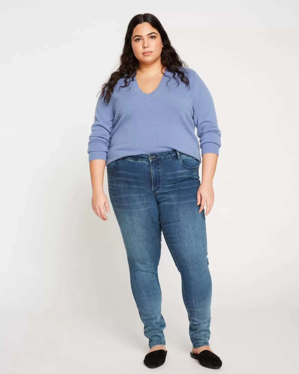 Seine Mid Rise Skinny Jeans 32 Inch>Universal Standard Discount
