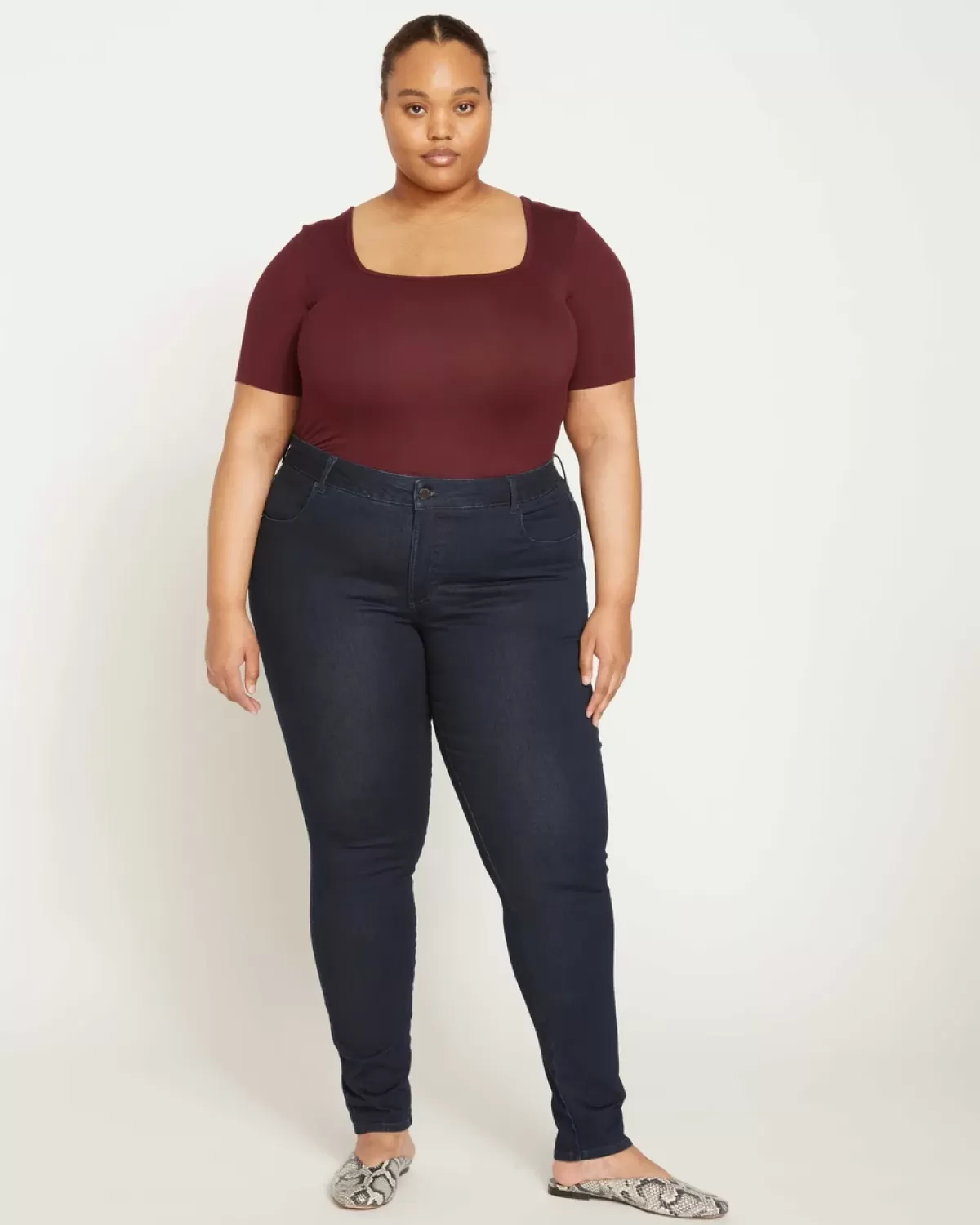 Seine Mid Rise Skinny Jeans 32 Inch>Universal Standard Best Sale