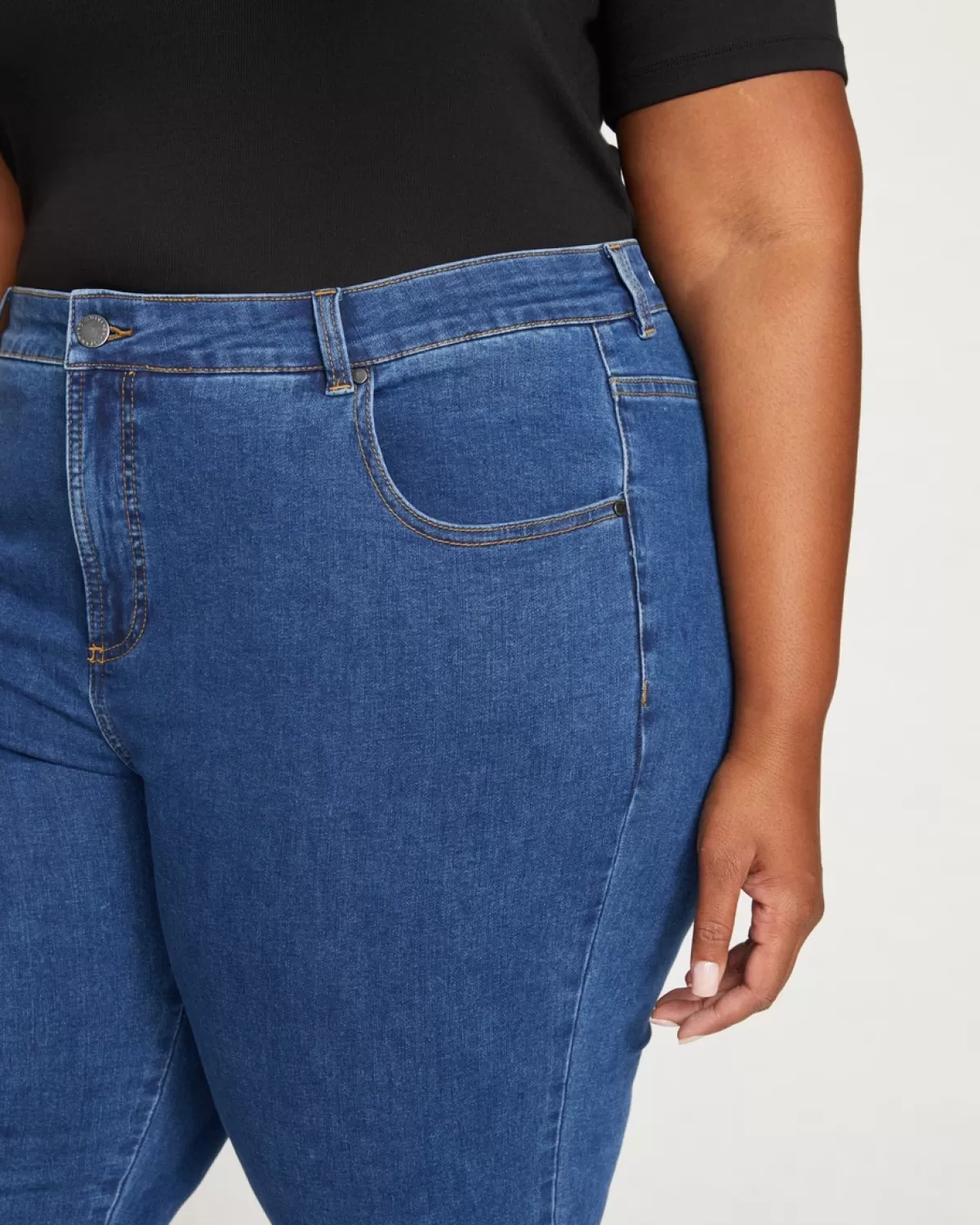 Seine Mid Rise Skinny Jeans 32 Inch>Universal Standard Fashion
