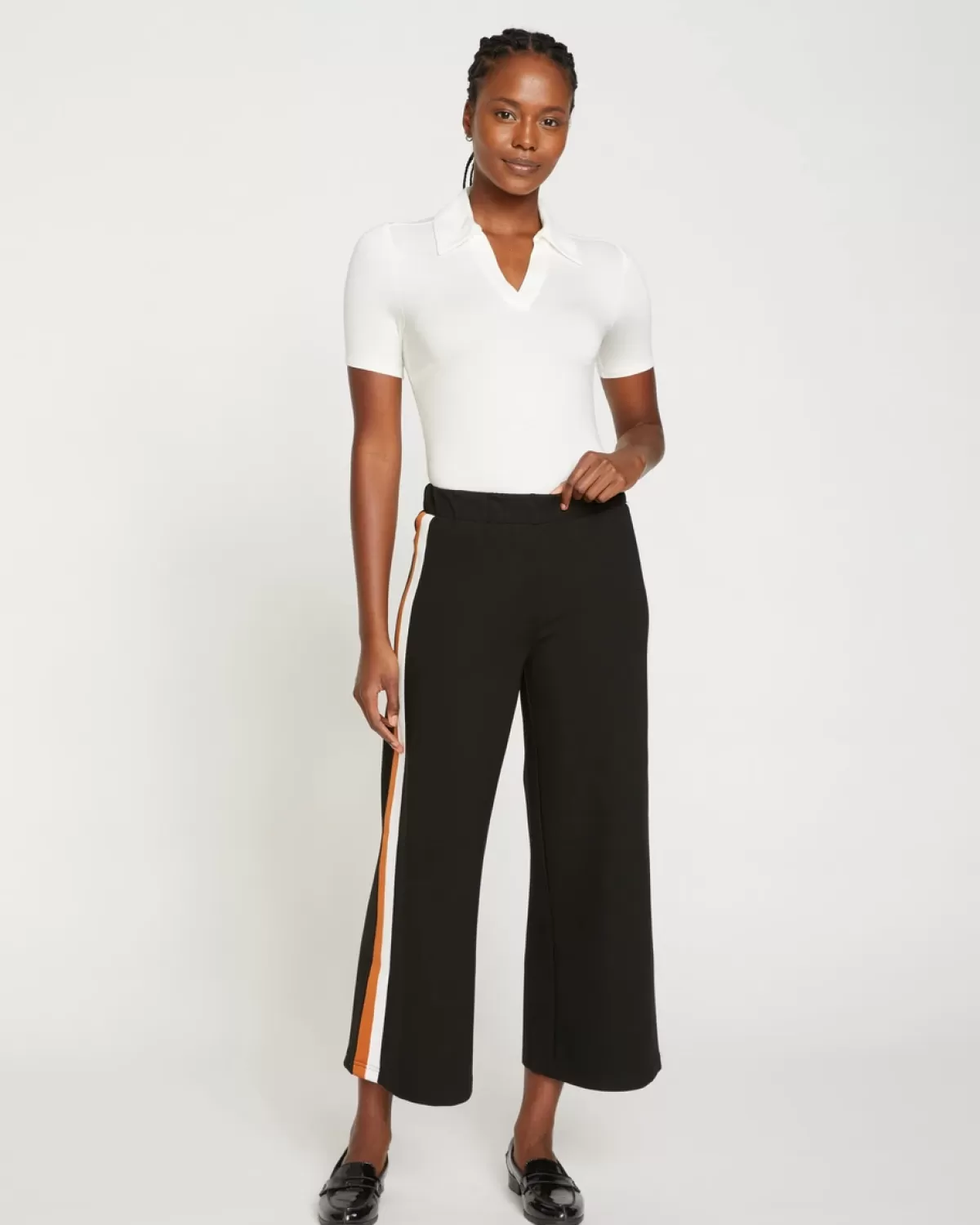 Stephanie Wide Leg Stripe Ponte Pants 27 Inch>Universal Standard Store