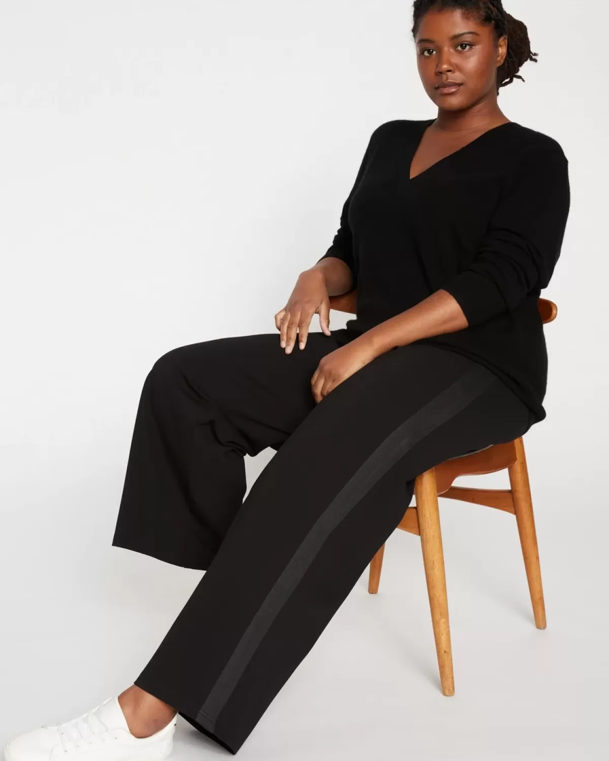Stephanie Wide Leg Stripe Ponte Pants 30 Inch>Universal Standard Outlet