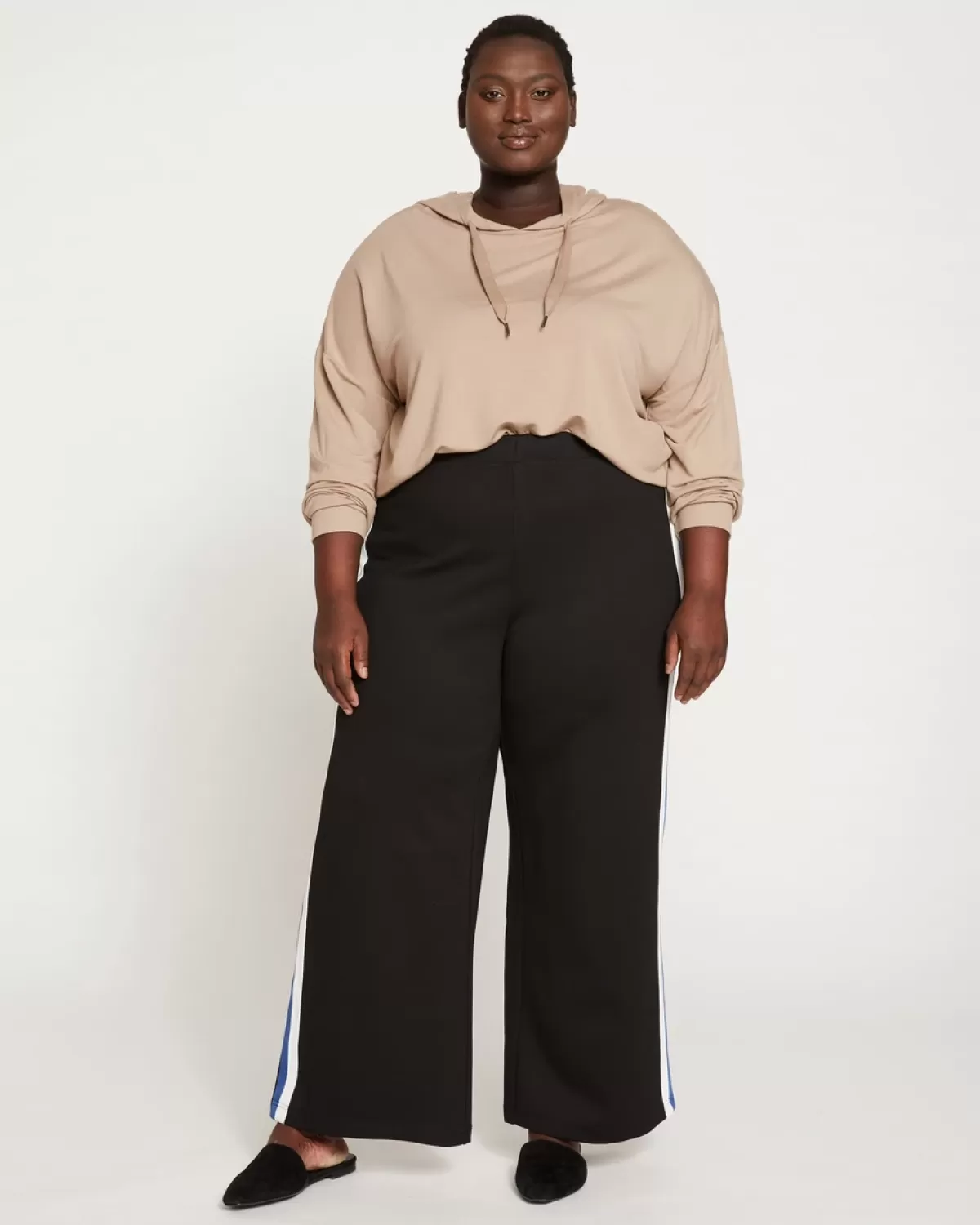 Stephanie Wide Leg Stripe Ponte Pants 30 Inch>Universal Standard Clearance