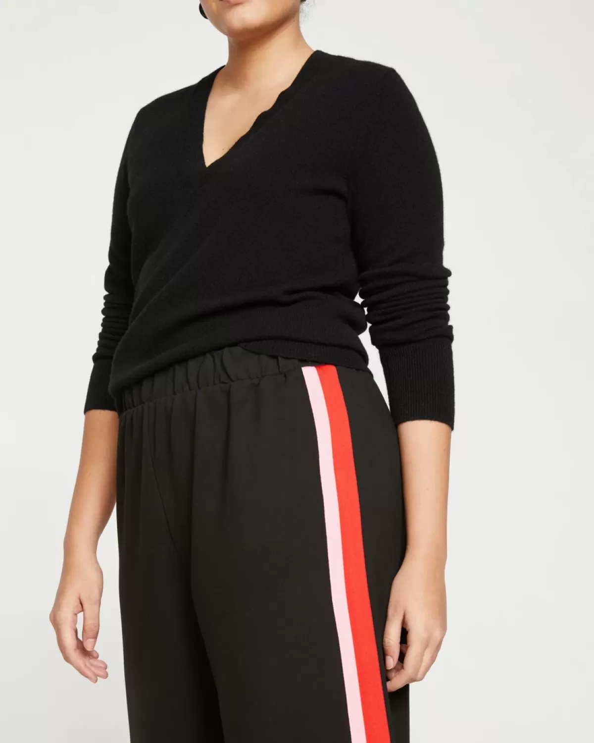 Stephanie Wide Leg Stripe Ponte Pants 30 Inch>Universal Standard Clearance