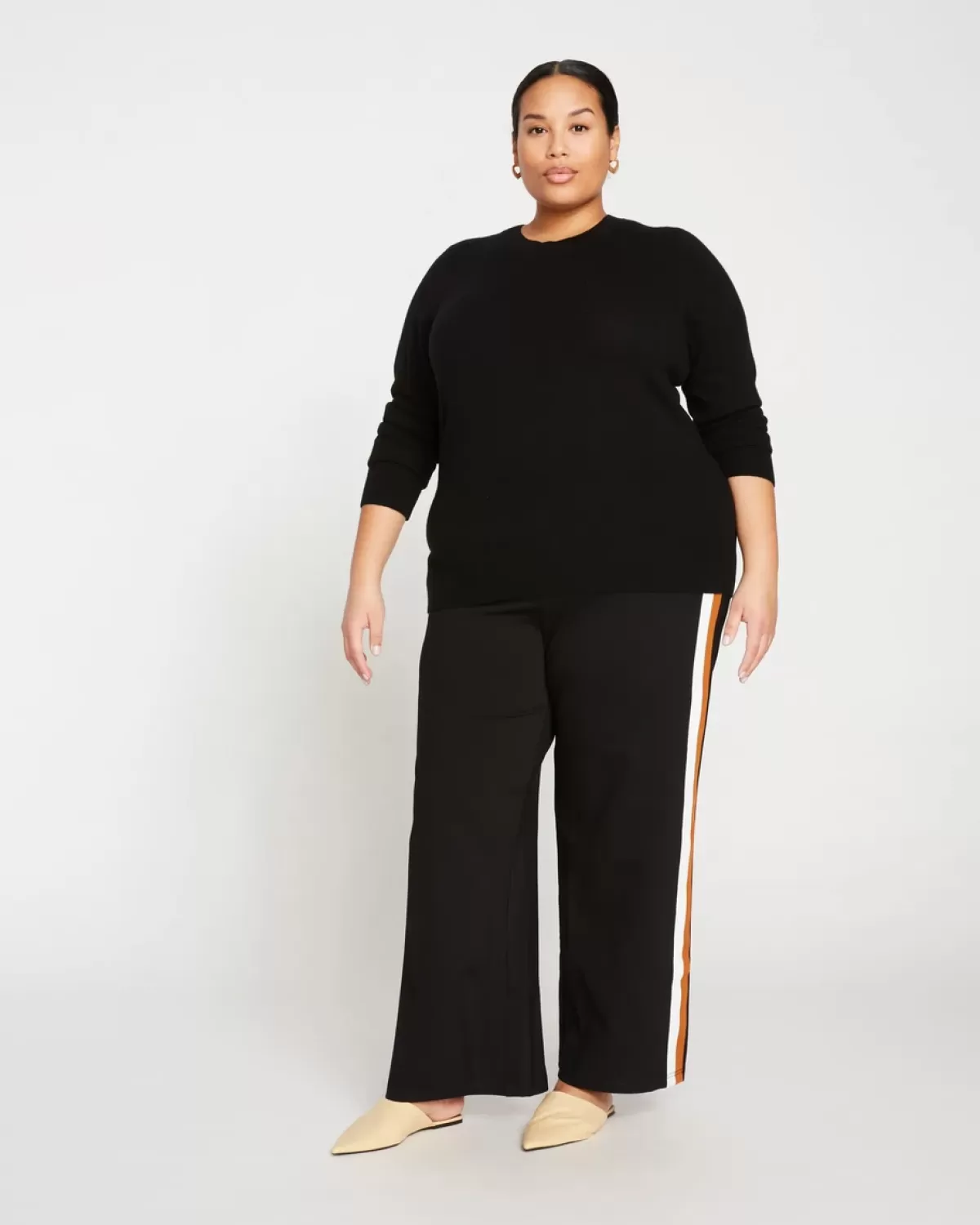 Stephanie Wide Leg Stripe Ponte Pants 30 Inch>Universal Standard Outlet