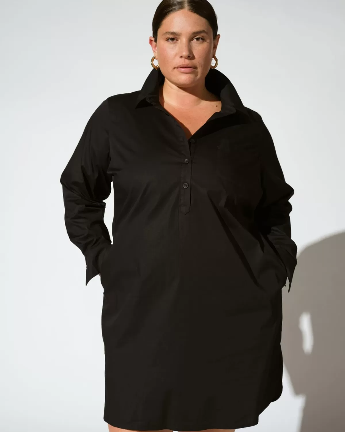 Stretch Poplin Rubicon Shirtdress>Universal Standard New