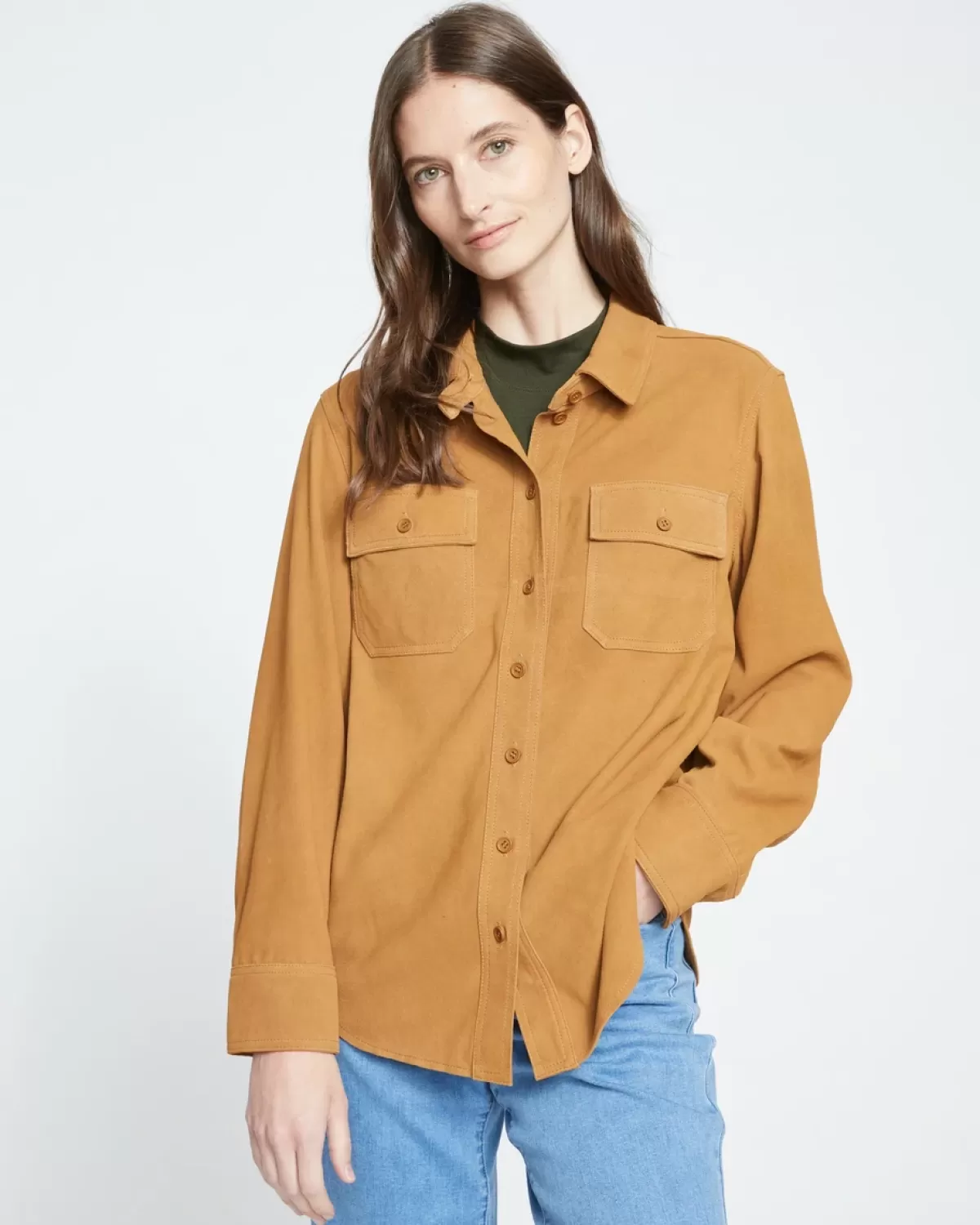 Suede Greenwich Jacket>Universal Standard Discount