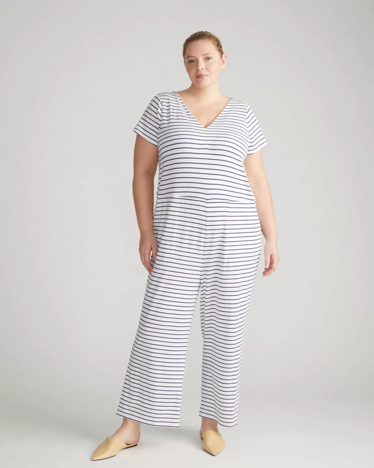 UltimateS Jemma V Neck Jumpsuit>Universal Standard Clearance