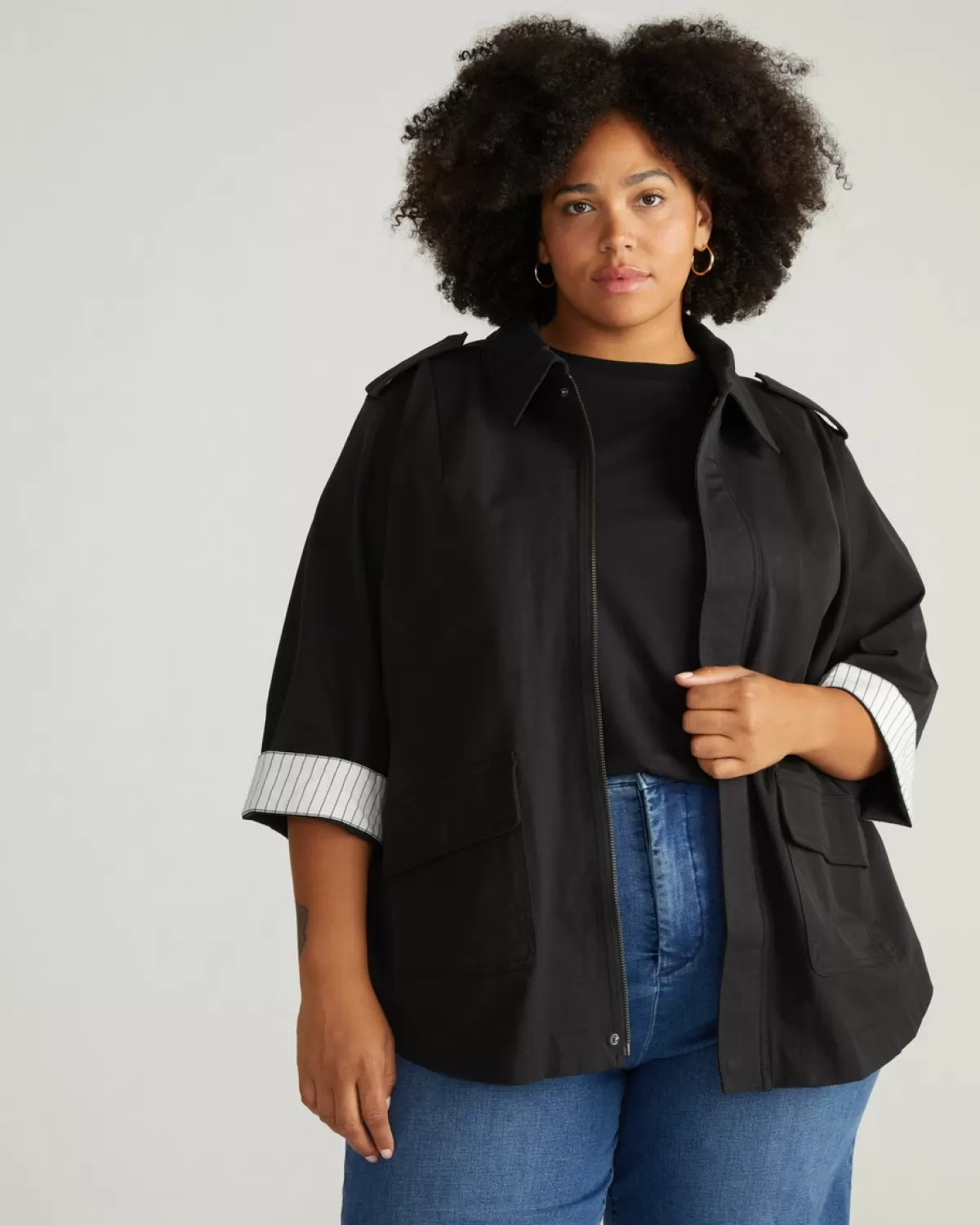 Upstate Stretch Cotton Twill Manor Jacket>Universal Standard New