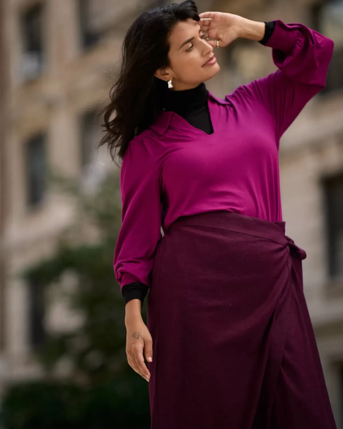 Villa Linen Wrap Culottes>Universal Standard Hot