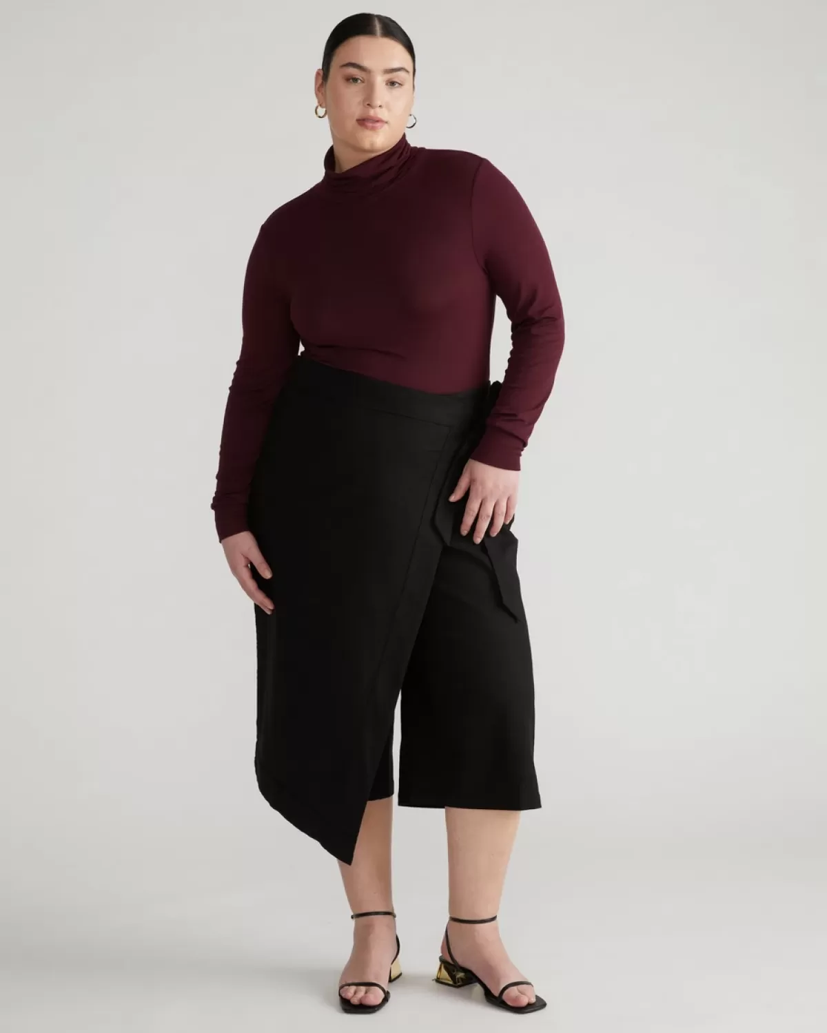 Villa Linen Wrap Culottes>Universal Standard Store