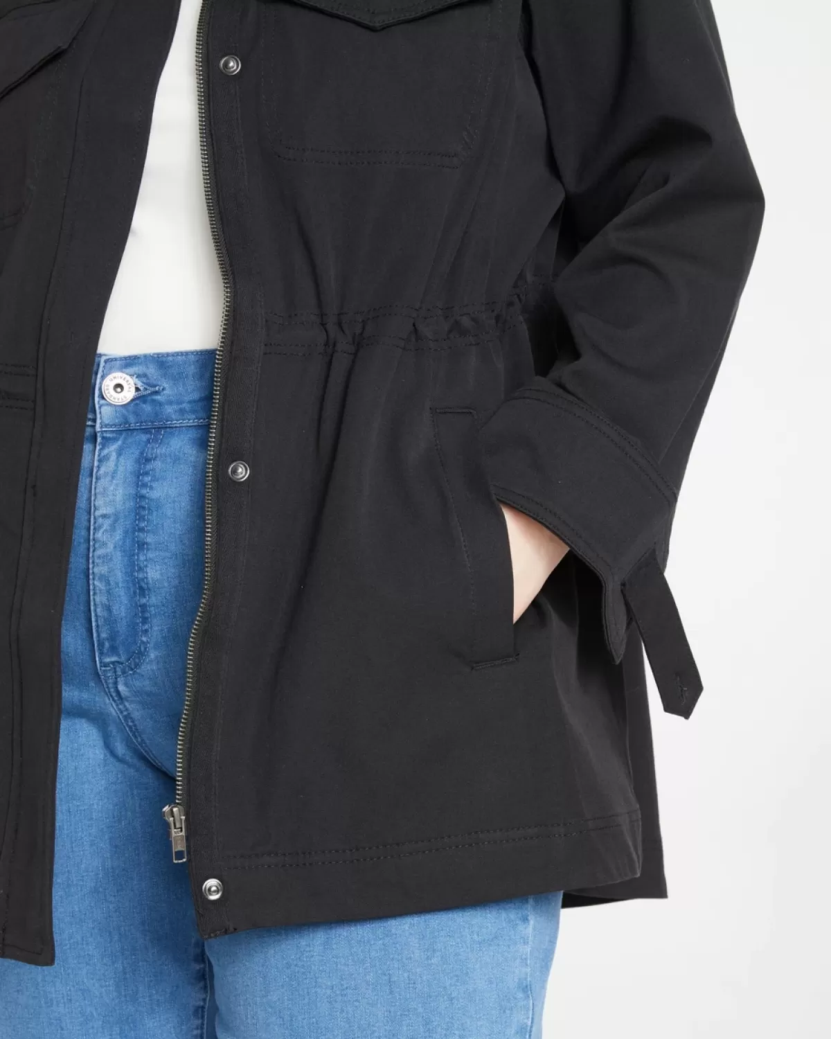 Vineyard Stretch Cotton Twill Jacket>Universal Standard Outlet