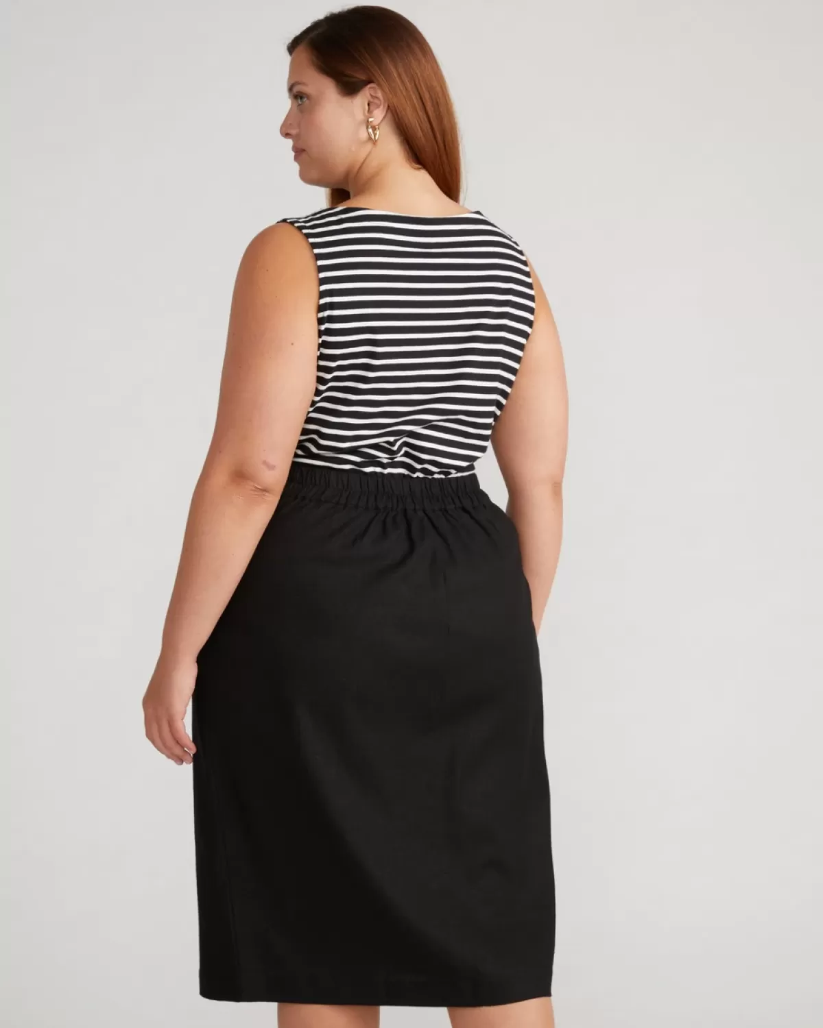 Wooster Linen Skirt>Universal Standard Cheap